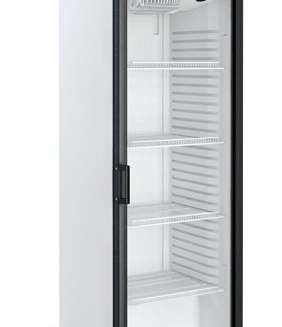 Шкаф холодильный МХМ "Капри" П-390СК (0...+7) стекл. дверь  Динамика Канапе (Термостат)