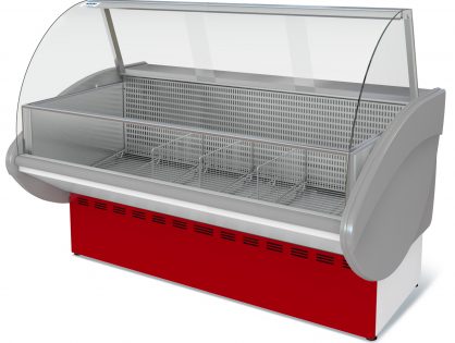Витрина морозильная Илеть ВХН-1,8 (-18*) стат., без фронт. пан.,