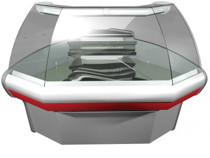 Витрина холодильная ВХСу-1 Carbomа (внешний) (0...+7)