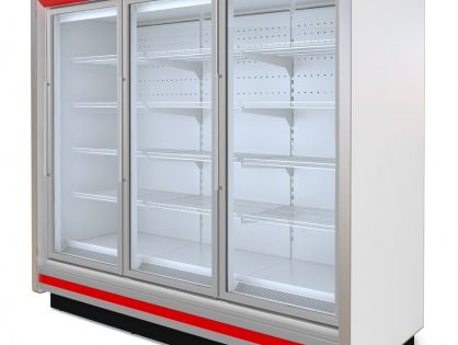 Пристенная витрина Марихолодмаш Барселона 210/98 ВХНп-2,35