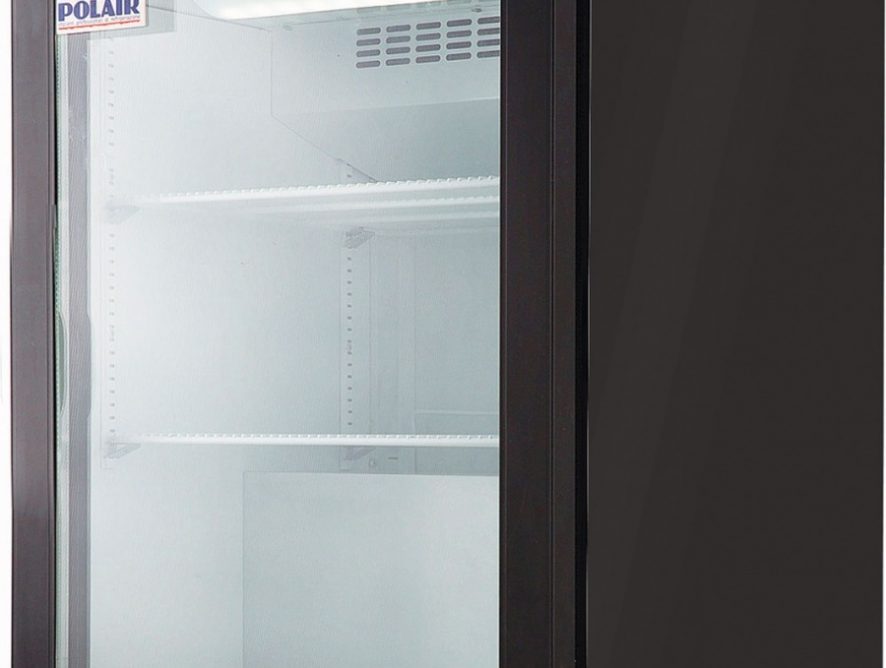 Холодильный шкаф Polair DM102-Bravo черный с замком