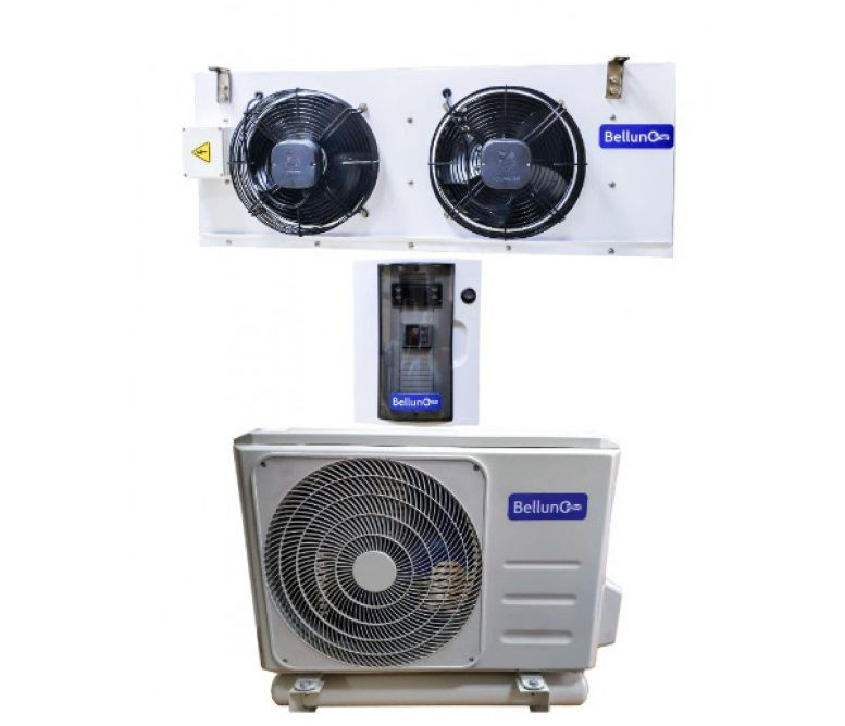 Холодильная инверторная сплит-система Belluna iP-3 для камер хранения шуб и меховых изделий