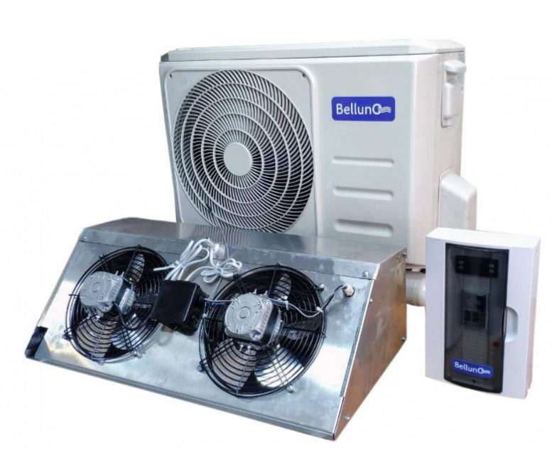 Холодильная инверторная сплит-система Belluna iP-2 для камер хранения шуб и меховых изделий